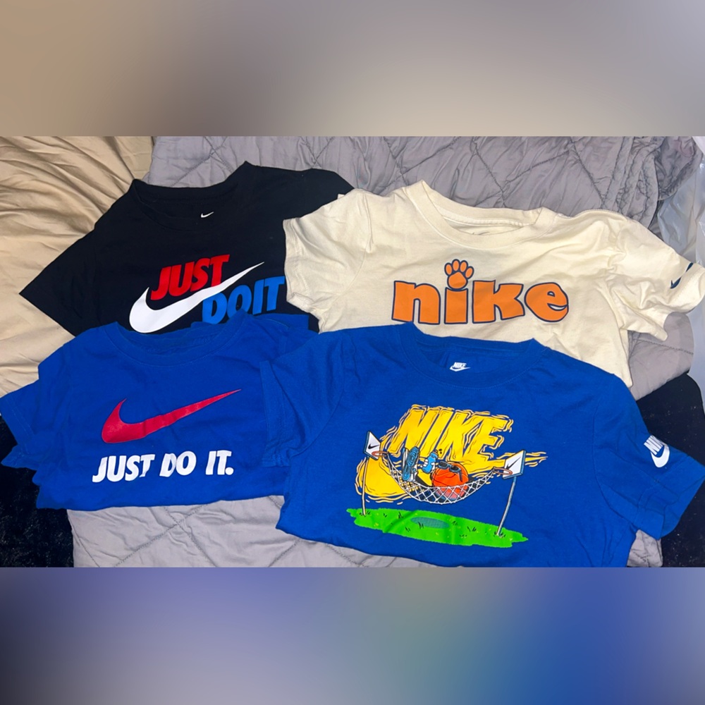 nike shirts. bundle size 7